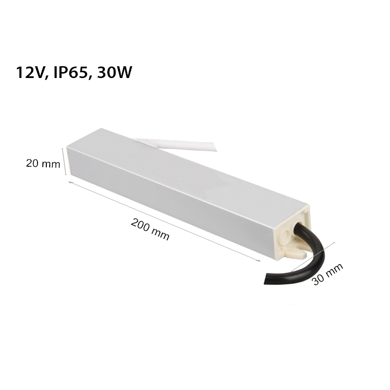 LED ТРАНСФОРМАТОРИ 12V IP67 30W 05266