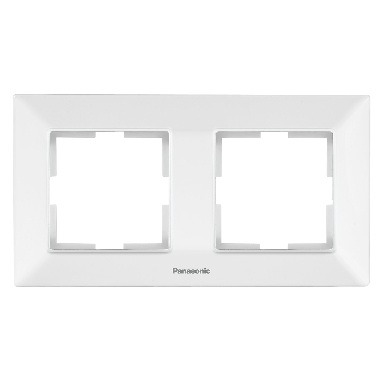 PANASONIC - Рамка двойна хоризонтална бяла PANASONIC Arkedia slim WNTF0802-2WH