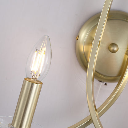 Аплик за стена тип свещ SearchLight Ascona 4162-2SB