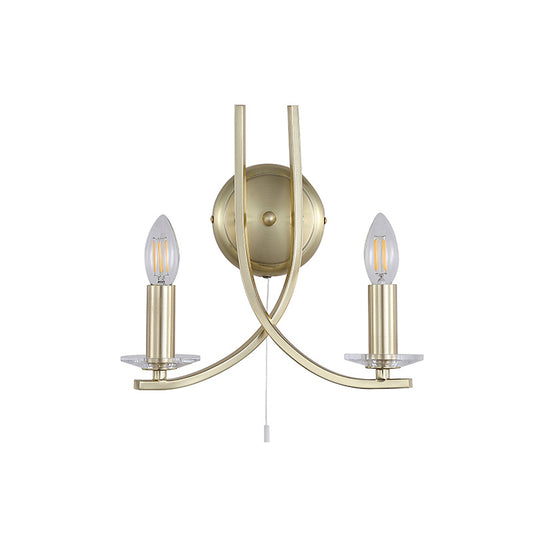 Аплик за стена тип свещ SearchLight Ascona 4162-2SB