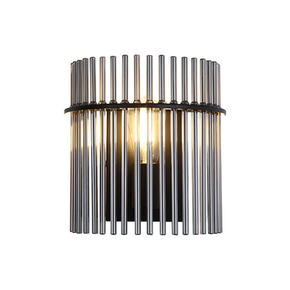 Аплик черен мат SearchLight Swizzle 55625SM