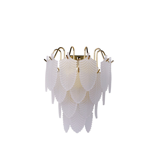 Луксозен аплик за стена SearchLight Feather 48910-1SB