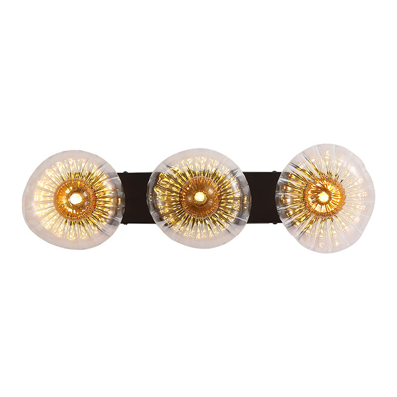 Линеен аплик за стена SearchLight Sunbeam 24122-3BK