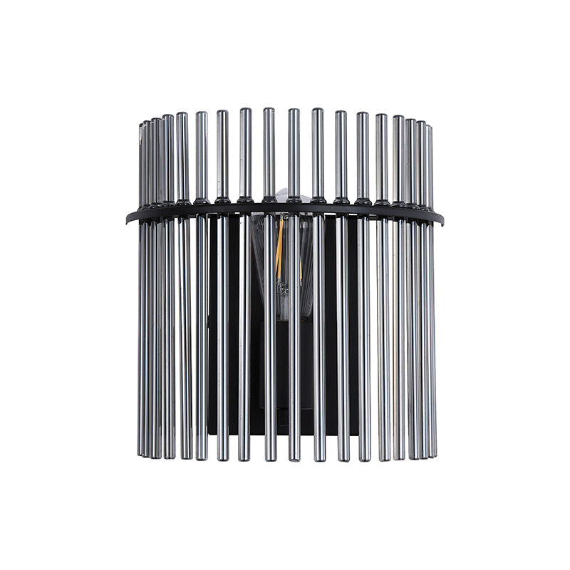 Аплик черен мат SearchLight Swizzle 55625SM