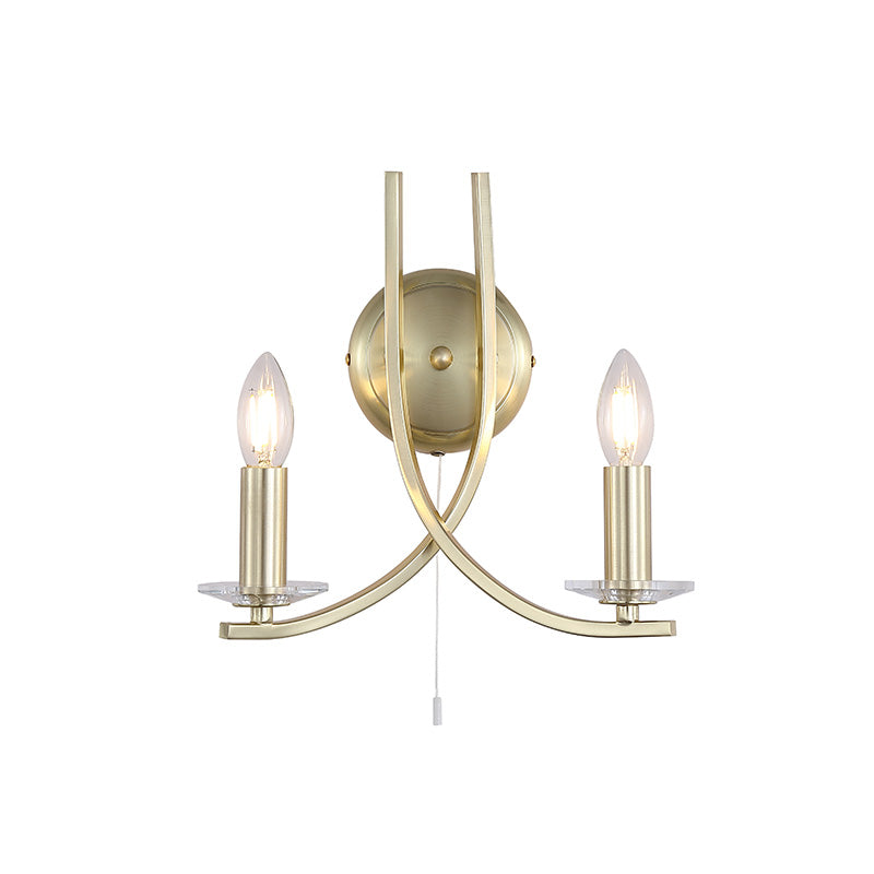 Аплик за стена тип свещ SearchLight Ascona 4162-2SB