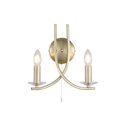 Аплик за стена тип свещ SearchLight Ascona 4162-2SB