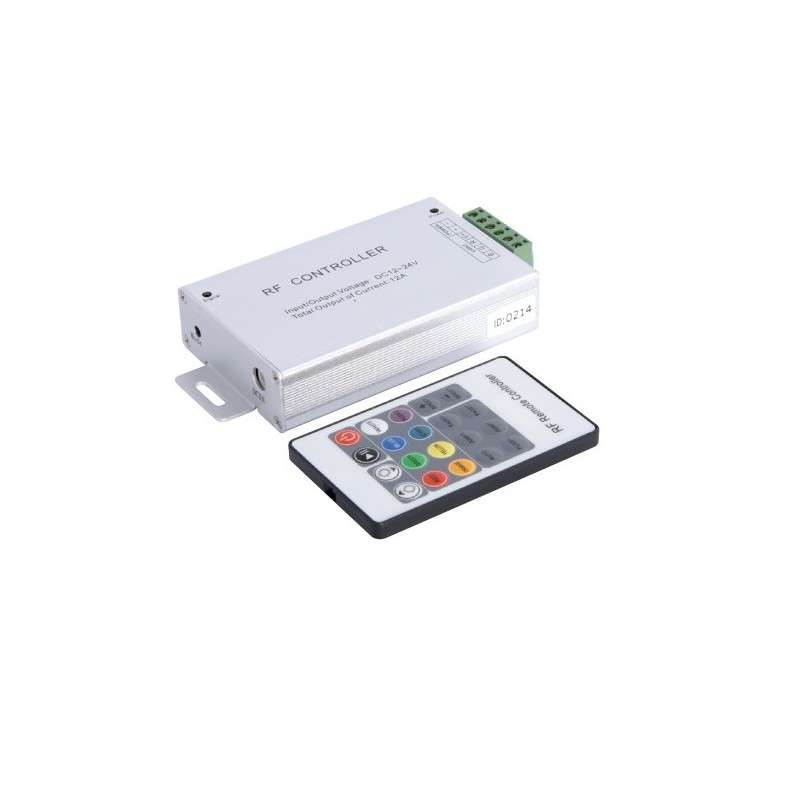 КОНТРОЛЕР ЗА RGB 12V 3x8A 20 КОПЧЕТА 13872