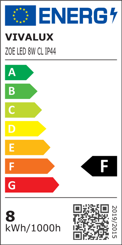 LED ТЯЛО ЗА БАНЯ ZOE LED ∙ 8W ∙ 4000K ∙ IP44 / 004016