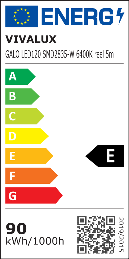 LED ЛЕНТА GALO LED ∙ 120 SMD2835 ∙ 6400K ∙ 5M / 003983