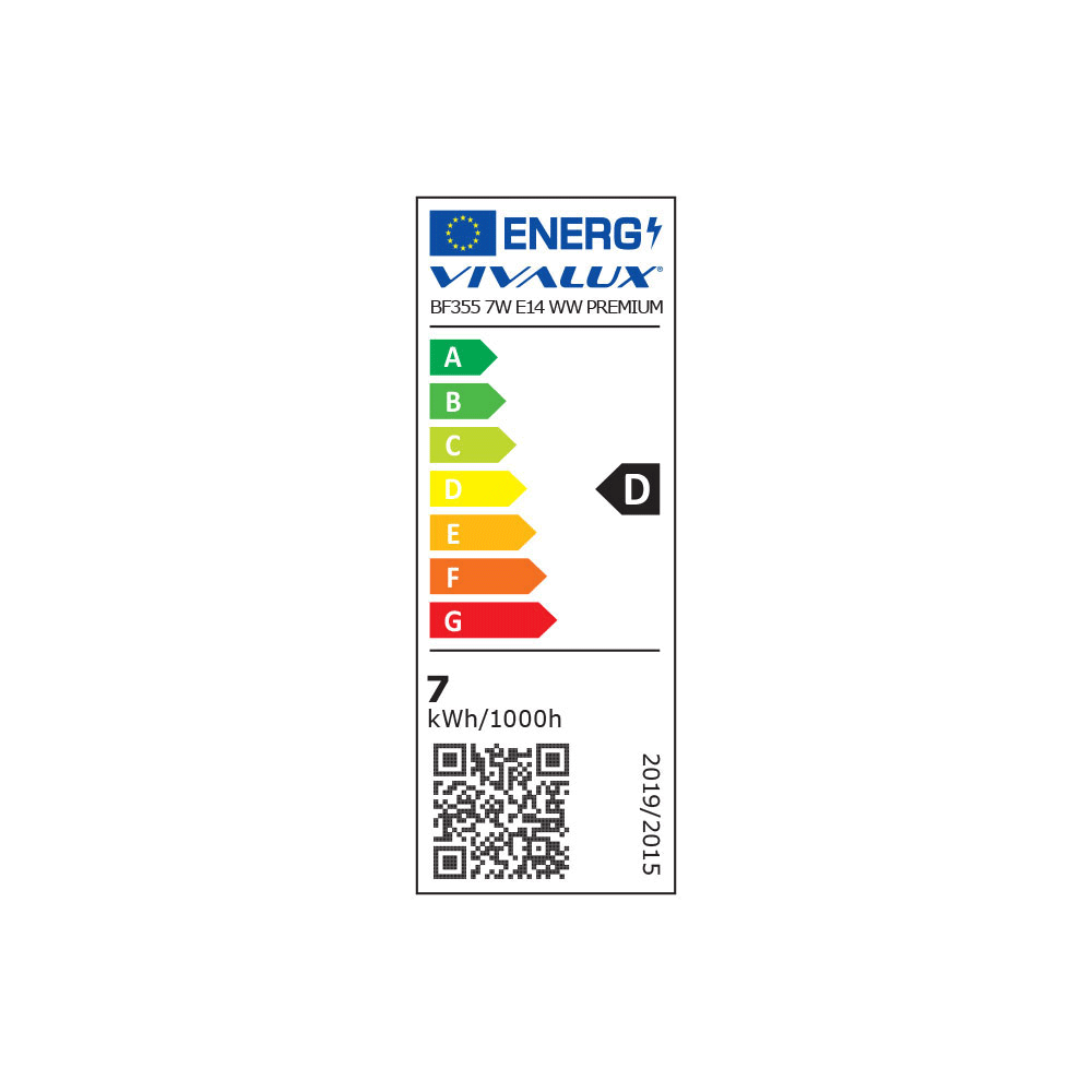 LED филамент лампа FLICK LED PREMIUM ∙ BF35 ∙ 7W ∙ 960lm ∙ E14 ∙ 4000K / 004966