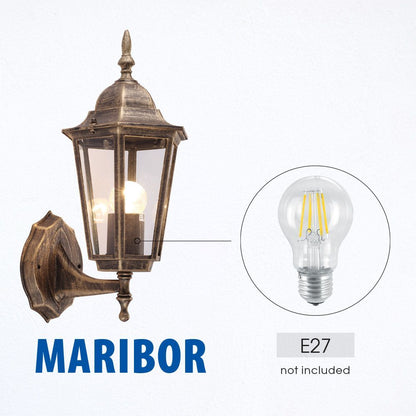 ФЕНЕР MARIBOR ∙ WU001 ∙ АНТИЧЕН МЕСИНГ ∙ IP44 / 004188