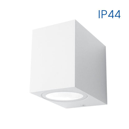 ФАСАДНО ОСВЕТИТЕЛНО ТЯЛО PORTO/SQ ∙ 1 X GU10 ∙ БЯЛ ∙ IP44 / 04666
