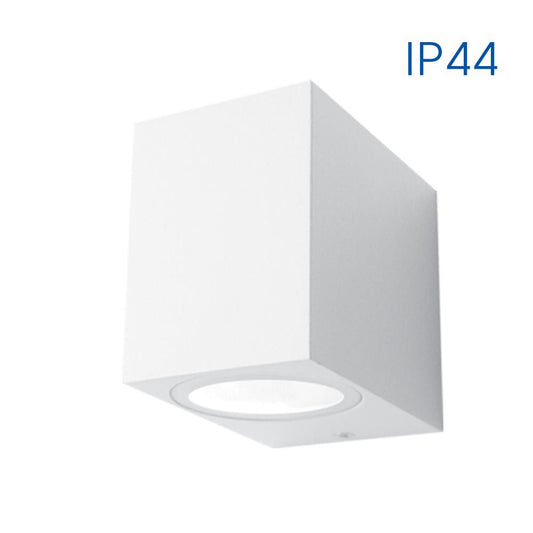 ФАСАДНО ОСВЕТИТЕЛНО ТЯЛО PORTO/SQ ∙ 1 X GU10 ∙ БЯЛ ∙ IP44 / 04666
