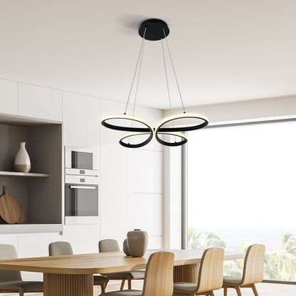 LED полилей BUTTERFLY-P LED ∙ 37W ∙ черен ∙ CCT-switch ∙ 3000-4000-6000K / 005330