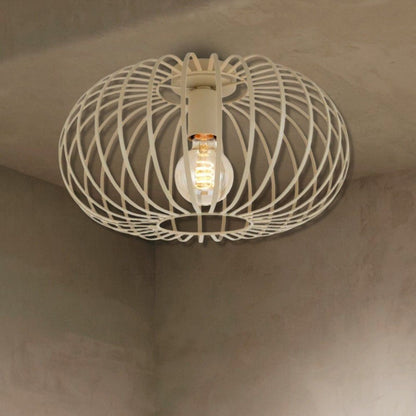 Плафон LAYLA ∙ CL965 ∙ 1xE27 ∙ метал+PVC ∙ бежово / 005285