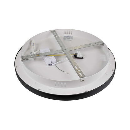 Мултифункционална LED плафониера с дистанционно ALEXA-C LED ∙ 60W ∙ черен ∙ CCT ∙ 3000-6000K / 005252