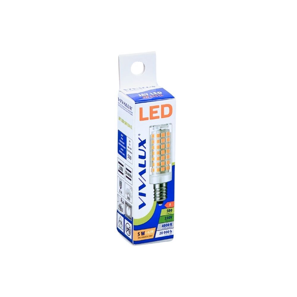 LED ЛАМПА JAY LED ∙ 5W ∙ 500LM ∙ E14 ∙ 4000K / 004298