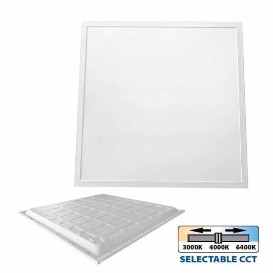 LED ПАНЕЛ ЗА ВГРАЖДАНЕ HELLI LED ∙ 40W ∙ 4800 LM ∙ БЯЛ ∙ CCT-SWITCH ∙ 3000K-4000K-6400K/ 004530