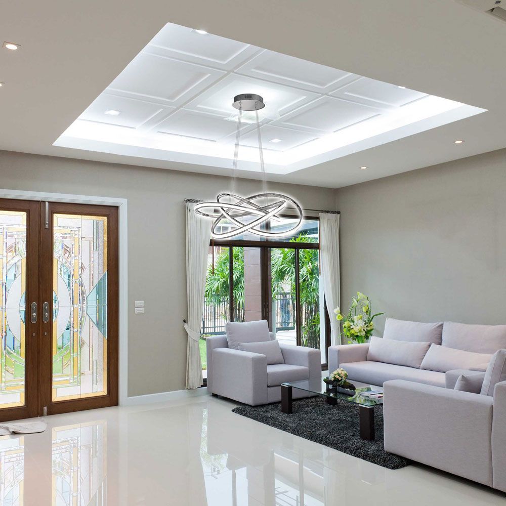 LED ПОЛИЛЕЙ MAREA LED ∙ 60W ∙ ХРОМ ∙ CCT-SWITCH ∙ 3000-4000-6000K / 004868