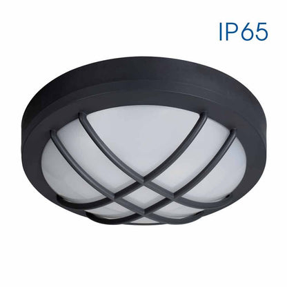 LED ПЛАФОНИЕРА MEZZO/X LED ∙ 18W ∙ ЧЕРЕН ∙ 4000K ∙ IP65 / 004746