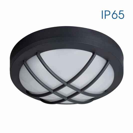 LED ПЛАФОНИЕРА MEZZO/X LED ∙ 18W ∙ ЧЕРЕН ∙ 4000K ∙ IP65 / 004746