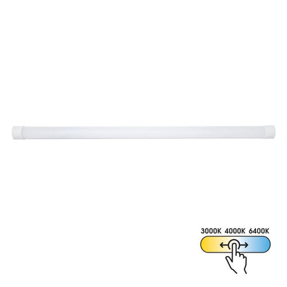 LED линейно осветително тяло FLAT LED ∙ 50W ∙ 1500 mm ∙ CCT-switch ∙ 3000K-4000K-6400K / 005323