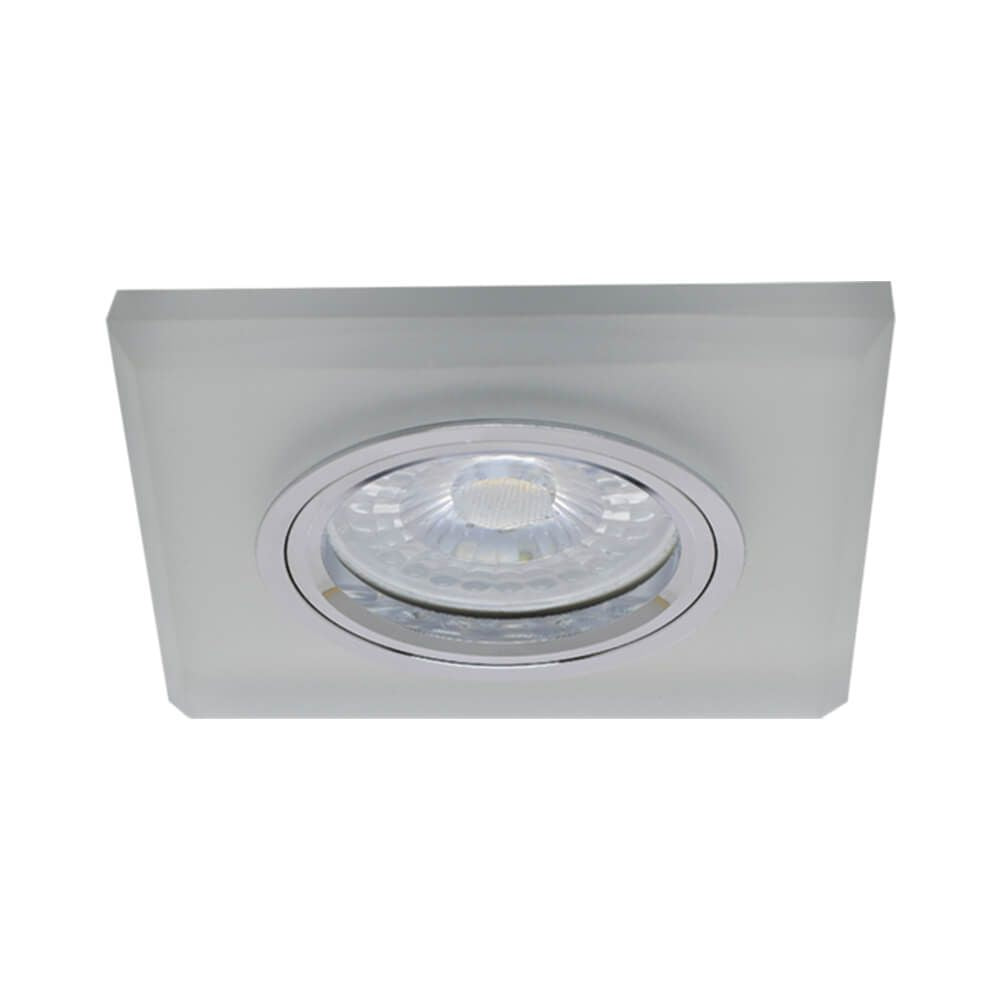 ДЕКОРАТИВНА ЛУНА СЪС СТЪКЛО И АЛУМИНИЙ GRACE SL401 FRS ∙ МАТИРАН / 004029