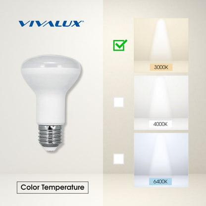 РЕФЛЕКТОРНА LED ЛАМПА RAVE LED ∙ R63 ∙ 8W ∙ 640LM ∙ E27 ∙ 3000K / 003829