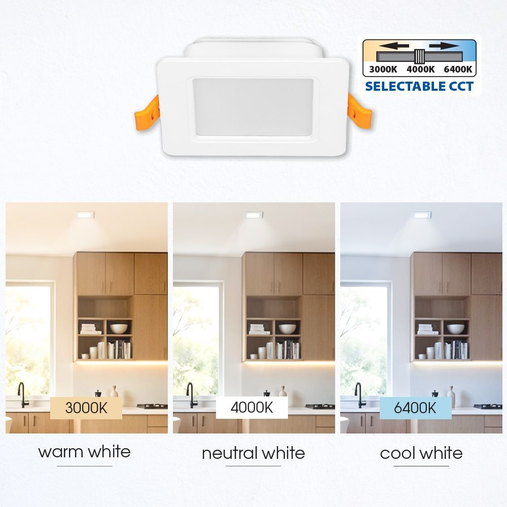 LED ЛУНА KAPI LED ∙ 5W ∙ CCT-SWITCH ∙ 3000K-4000K-6400K ∙ IP54 / 004758