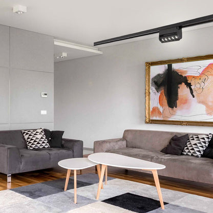 ЛИНЕЙНО LED ТЯЛО ЗА РЕЛСОВ МОНТАЖ CORN LED ∙ 12W ∙ ЧЕРЕН ∙ 4000K / 004836