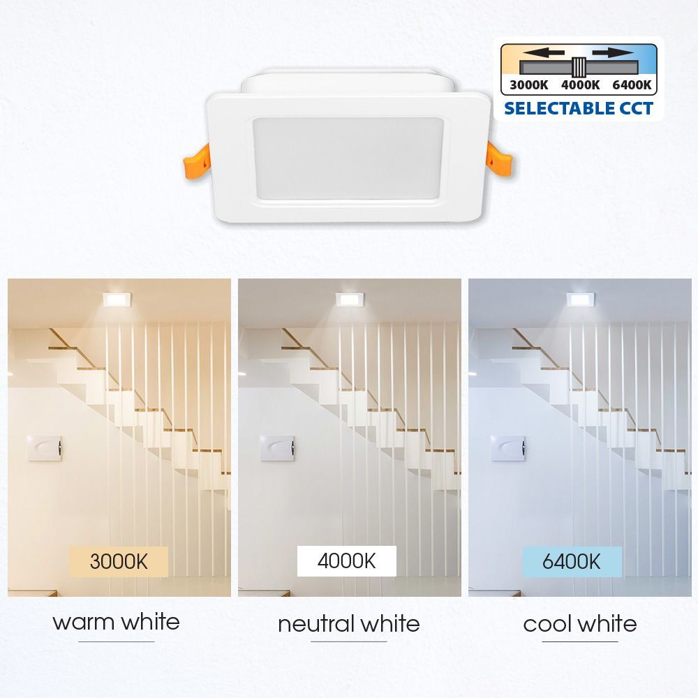 LED ЛУНА KAPI LED ∙ 9W ∙ CCT-SWITCH ∙ 3000K-4000K-6400K ∙ IP54 / 004759