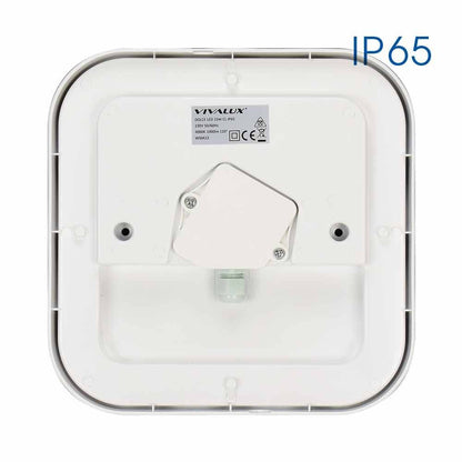 LED ПЛАФОНИЕРА DOLCE/SQ LED ∙ 15W ∙ БЯЛ ∙ 4000K ∙ IP65 / 004749