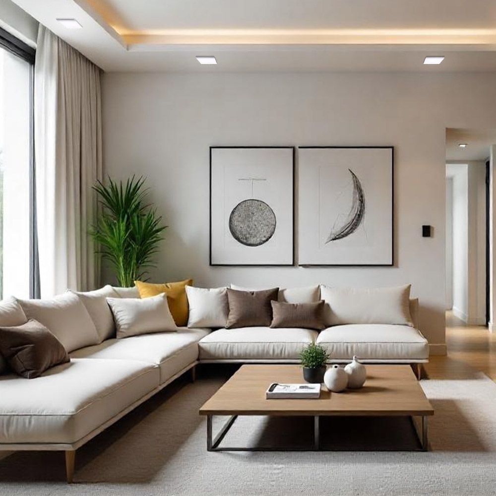 LED ПАНЕЛ QUADRA LED ∙ 18W ∙ 1800LM ∙ БЯЛ ∙ 4000K / 004283