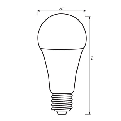LED лампа GIGA LED ∙ 18W ∙ 2000lm ∙ E27 ∙ 4000K / 004696