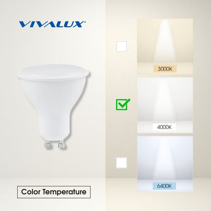 LED ЛАМПА VOLUX LED ∙ JDR ∙ 7W ∙ 450LM ∙ GU10 ∙ 4000K / 004171