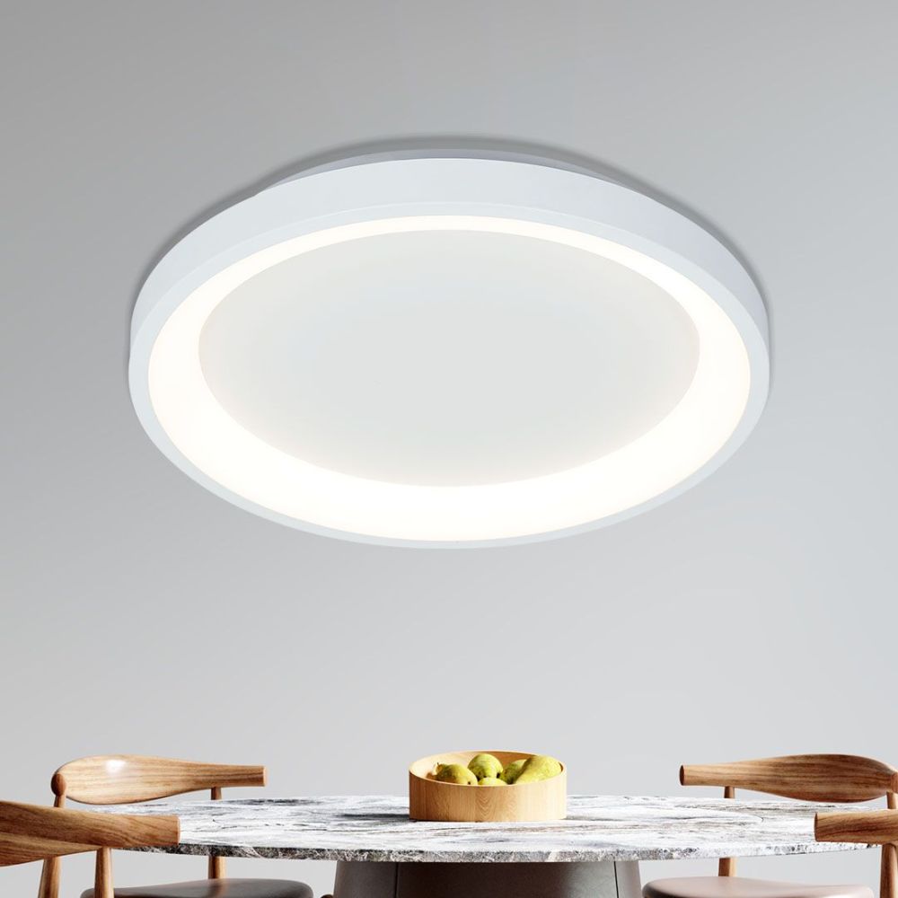 Мултифункционална LED плафониера с дистанционно ALEXA-C LED ∙ 60W ∙ бял ∙ CCT ∙ 3000-6000K /  005251