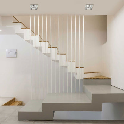 ДЕКОРАТИВНА ЛУНА СЪС СТЪКЛО CRYSTAL SL421 ∙ СРЕБРО / 003877