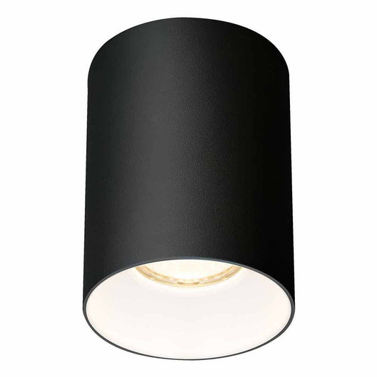 ЛУНА ЗА ВЪНШЕН МОНТАЖ NIKOS ∙ DL724 ∙ GU10 ∙ ЧЕРЕН/БЯЛ / 004706