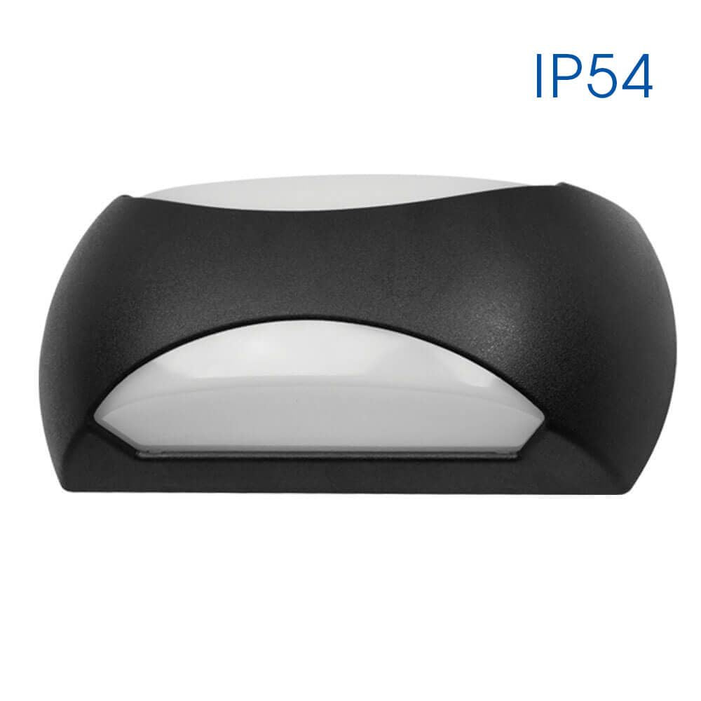 ВЛАГОЗАЩИТЕНО ОСВЕТИТЕЛНО ТЯЛО CAPRI/X LED ∙ 12W ∙ ЧЕРЕН ∙ 4000K ∙ IP54 / 004084