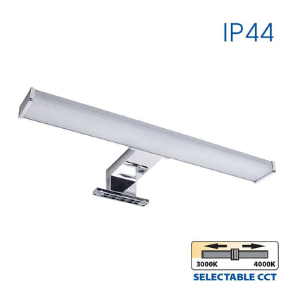 LED ОСВЕТИТЕЛНО ТЯЛО ЗА БАНЯ ARMI LED ∙ 8W ∙ CCT-SWITCH ∙ 3000К-4000K ∙ ХРОМ ∙ IP44 /
