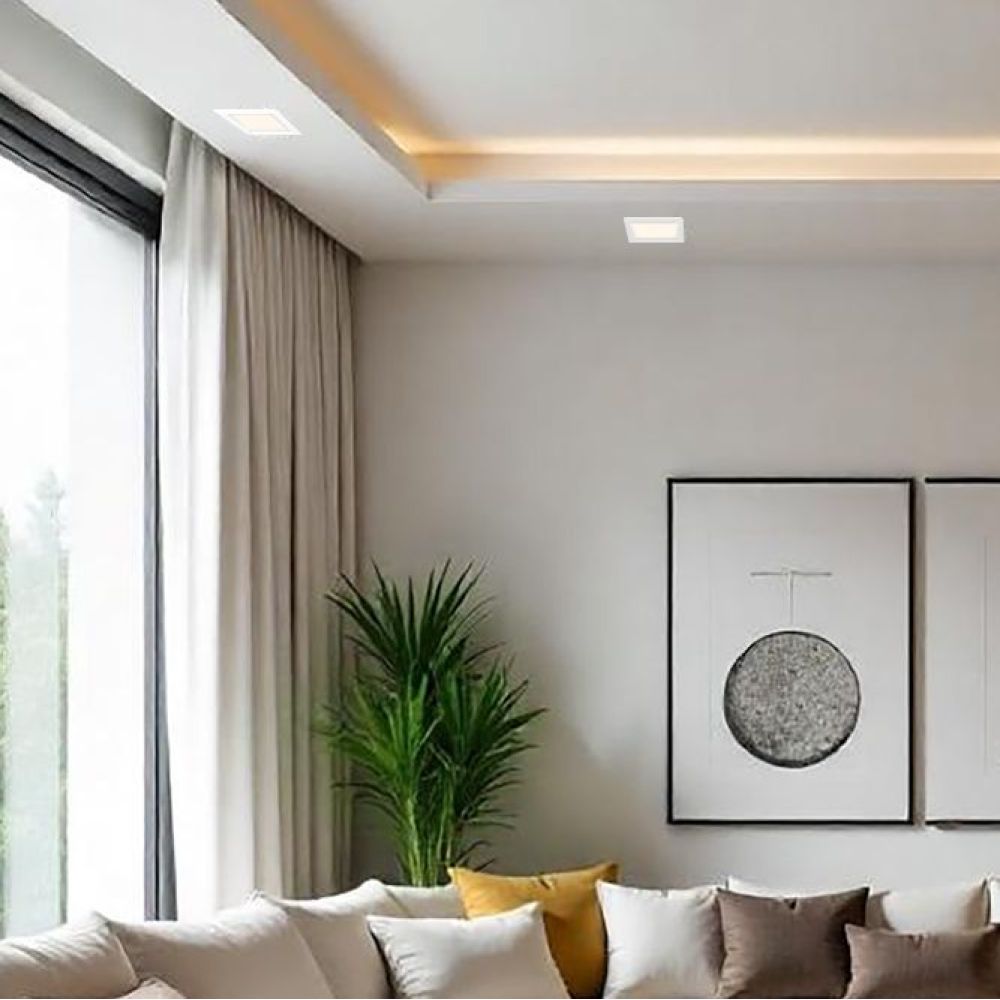 LED ЛУНА KAPI LED ∙ 12W ∙ CCT-SWITCH ∙ 3000K-4000K-6400K ∙ IP54 / 004760