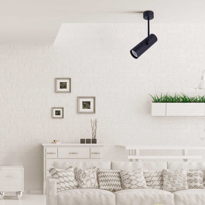 СПОТ ЗА ВЪНШЕН МОНТАЖ SP709 BK LUX ∙ ЧЕРЕН ∙ GU10 / 004541