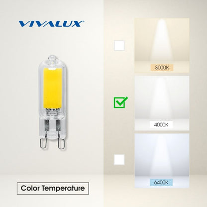 LED ЛАМПА KLEA LED ∙ 2W ∙ 210LM ∙ G9 ∙ 4000K / 003978