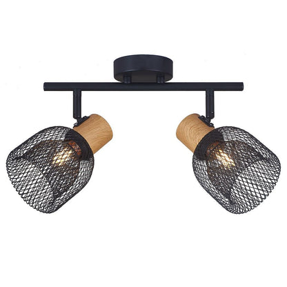 СПОТ BRIA ∙ SP792 ∙ 2XE27 ∙ МРЕЖА ∙ ЧЕРЕН / 005086