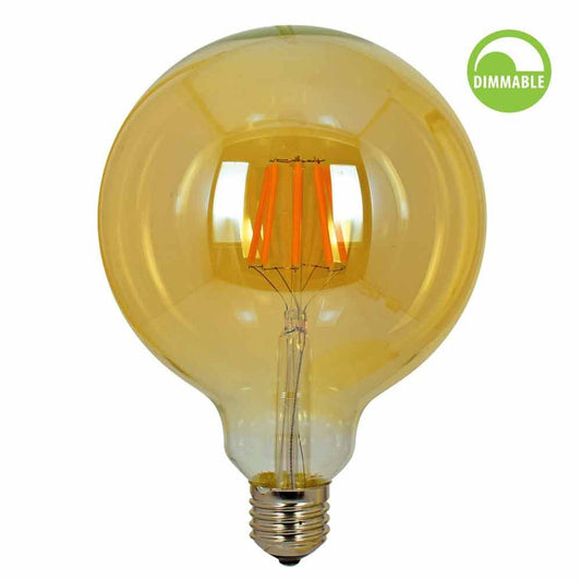 LED филамент лампа FLICK VINTAGE LED ∙ GFV125 ∙ 6W ∙ 550lm ∙ E27 ∙ 2700K / 003962