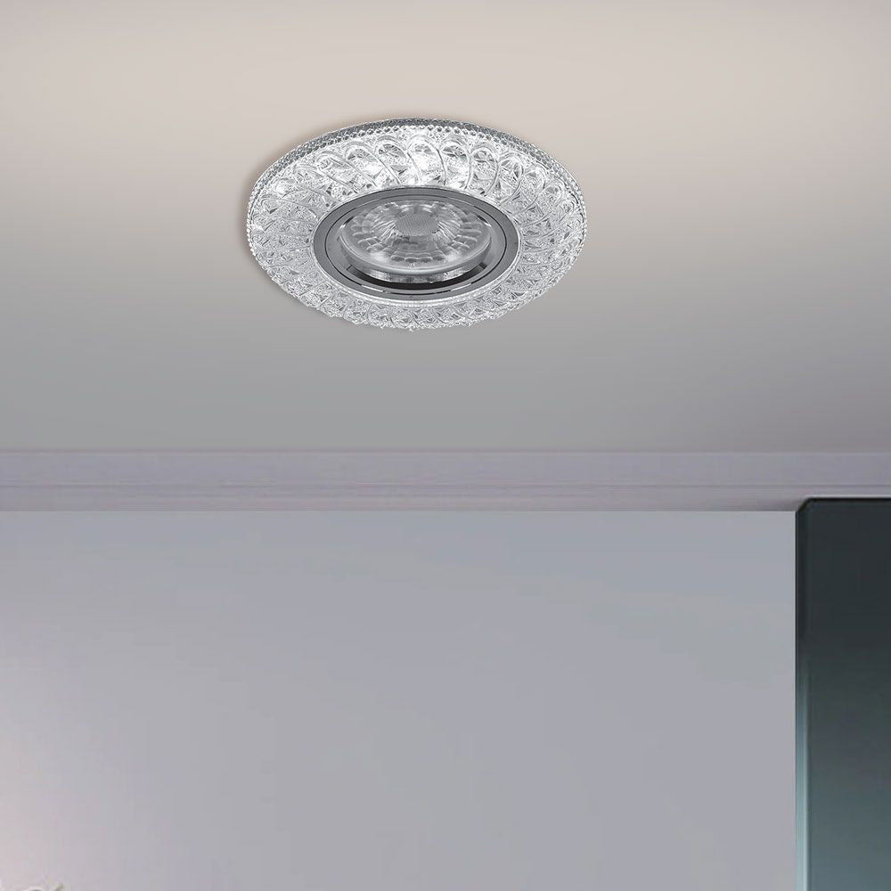 КРИСТАЛНА ДЕКОРАТИВНА ЛУНА GEM SL410 LED ∙ 3W ∙ 4000K / 003528