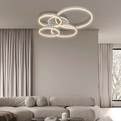 LED плафон AVALON LED ∙ 80W ∙ никел ∙ CCT ∙ 3000-4000-6400K / 005325