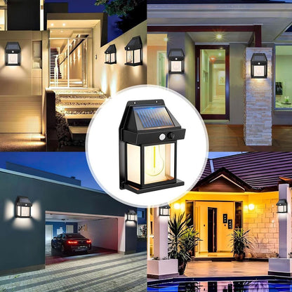 СОЛАРНО ФАСАДНО LED ТЯЛО СЪС СЕНЗОР CABANA SOLAR LED∙ PIR ∙ 3000K ∙ IP44 / 005145