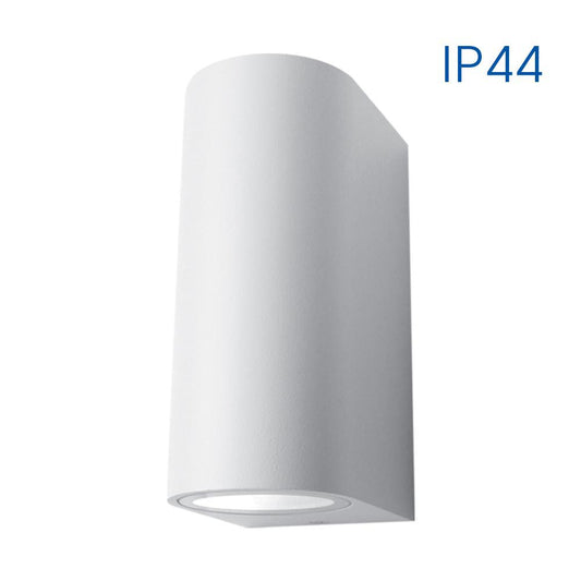 ФАСАДНО ОСВЕТИТЕЛНО ТЯЛО PORTO/R ∙ 2 X GU10 ∙ БЯЛ ∙ IP44 / 004665