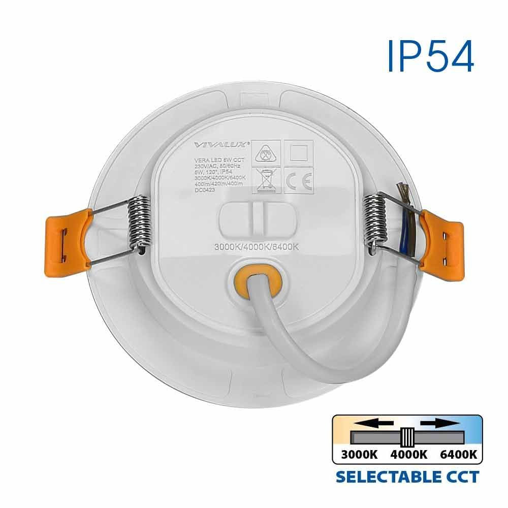 LED ЛУНА VERA LED ∙ 5W ∙ CCT-SWITCH ∙ 3000K-4000K-6400K ∙ IP54 / 004753